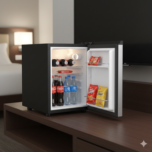 Mini Refrigerador Silencioso para Habitaciones de Hotel, Ahorrador de Energía, con Desodorizantes - Product Image 3
