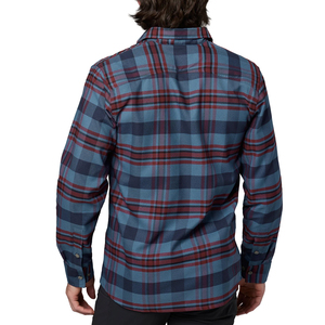 Chemise en flanelle à carreaux classique pour homme, en coton doux, manches longues, boutonnée, décontractée, pour tous les jours, style outdoor et confortable - Product Image 4
