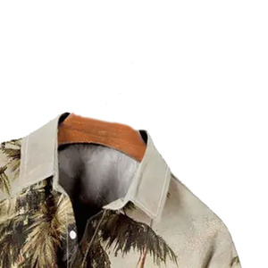 เสื้อเชิ้ตผู้ชายลายดอกไม้ คลาสสิก ผ้าฝ้ายลำลอง นุ่ม สบาย จากโรงงานผู้ผลิตโดยตรง - Product Image 6