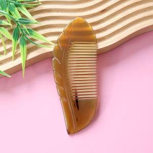 Peigne à poux en terre cuite biodégradable, classique et tendance, fait main, avec gravure de logo, taille personnalisée, parmi les plus vendus - Product Image 3