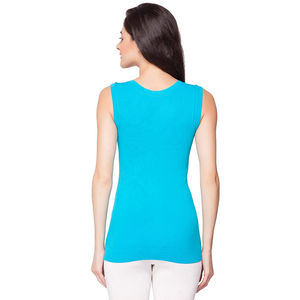 Women Tank <b>Top</b> <b>Sleeveless</b> Lightweight Cotton Blend Fabric Breathable Soft Comfort Casual Everyday Summer Fashion <b>Top</b> - Product Image 6