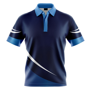 เสื้อโปโลผู้ชายผ้าโพลีเอสเตอร์ระบายอากาศดี ลายพิมพ์แบบซับลิเมชั่น แขนสั้น สไตล์สตรีทแวร์ลำลอง ดีไซน์ขายดี รับสั่งทำ - Product Image 1