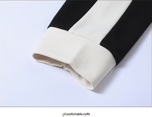 Fashionable Men's Winter Sports Jacket with Turn-down Collar Zipper 100% Cotton Fleece Solid Design bangladesh manufactures - Product Image 5