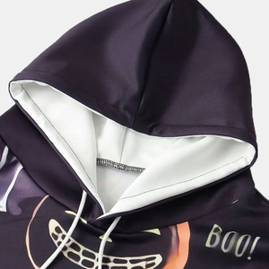 Sudadera con Capucha de Invierno con Logotipo Personalizado Bordado e Impresión por Sublimación, Sudadera de Alta Calidad de Forro Polar Premium al por Mayor - Product Image 3