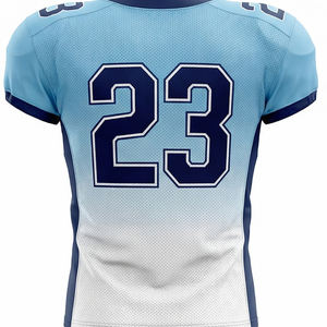 Uniforme de football américain en tissu rip-stop résistant, logo d'équipe personnalisé sublimé, équipement de match de football - Product Image 3