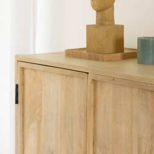 Buffet 3 portes en bois de manguier Vandana Sereno Aureo - Product Image 5