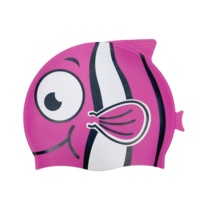 Bonnets de bain personnalisés pour enfants, motif Nemo, pour cheveux longs, pour le sport et la natation, pour garçons et filles