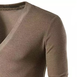 100% Cotton Casual Knitted Men <b>Cardigan</b> Oversize Loose Knitted <b>Cardigan</b> for Sale Breathable Comfortable Men <b>Cardigan</b> <b>Sweater</b> - Product Image 4