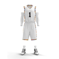 Seragam Tim Basket Ukuran Besar Kualitas Terbaik Grosir 2026 Gaya Baru Logo Kustom Kombinasi Warna Unik Bernapas Nyaman