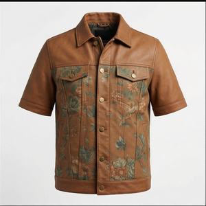 Veste de moto en cuir véritable pour homme de qualité supérieure, nouvelle arrivée, vestes de moto d'hiver, protections amovibles, personnalisables - Product Image 1