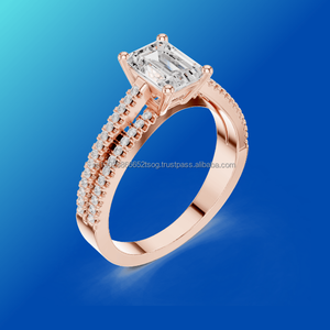 Orova Jewels 14K แหวนคู่แบบปรับได้ในสีเงินและสีทอง - Product Image 1