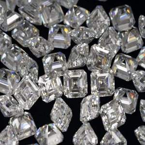 Diamante suelto CVD de corte Asscher cultivado en laboratorio, color D, certificado IGI, claridad VVS, tamaño 4.10mm para la fabricación de joyas - Product Image 1