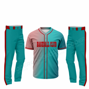 2026 Hot Sale In Stock High Quality Breathable Baseball Uniform with Unique Design 100% <b>Polyester</b> Customizable - Product Image 5