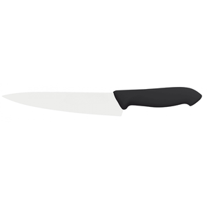 Couteaux de chef avec manche ergonomique noir et lame large en acier inoxydable pour la cuisine professionnelle, la découpe des légumes - Product Image 2