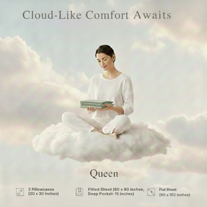 Ensemble de draps et taies d'oreiller en microfibre ultra doux couleur sauge pour lit double |   Literie de qualité supérieure de style hôtel |   Doux et respirant |   2026 - Product Image 4