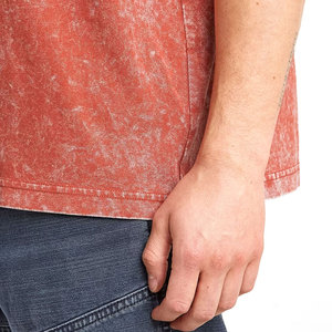 Camiseta Vintage Personalizada con Logotipo OEM 100% Algodón para Hombre, Lavado Ácido, Nuevo Diseño, Camisetas Personalizadas para Hombre con Lavado Ácido - Product Image 4