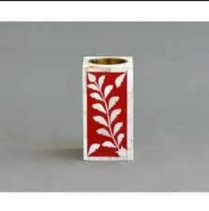Brûleur d'encens en nacre de taille et forme personnalisées, design le plus récent, incrustation d'os, brûleur de Bakhoor en bois et résine parfumée, le plus vendu - Product Image 3