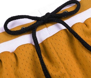 Shorts de sport pour hommes en denim respirant à séchage rapide, maille solide, décontractés, de haute qualité, marque privée, vente en gros du fabricant - Product Image 3