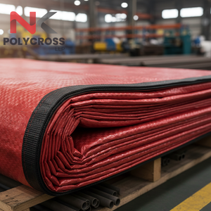 Bâche de protection stratifiée résistante aux UV et imperméable pour ateliers, usines, chantiers de construction et applications extérieures - Product Image 4