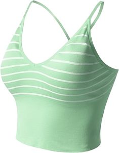 Women's Racerback Sports Bra Strappy Design Wireless Padded Workout Bra Breathable Gym Fitness <b>Top</b> USA Europe Wholesale <b>Top</b> 2026 - Product Image 2