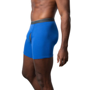 New Arrival Customized <b>Polyester</b> Men Top High Quality Four Way Stretch Brief <b>Boxers</b> Custom Plus Size Underwear Men - Product Image 6