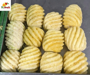 Cubes d'ananas surgelés IQF du Vietnam, approvisionnement en gros pour la production de smoothies et de boissons - Product Image 5