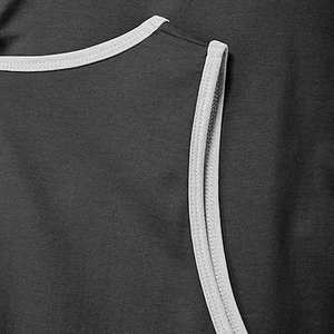 เสื้อแขนกุดถักคอกลมสำหรับผู้ชายเสื้อกั๊กแขนกุดแห้งเร็วสไตล์ลำลองสีทึบวัสดุผ้าตามสั่ง - Product Image 5