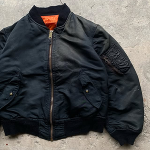 Chaqueta Bomber Morada Extra Grande Personalizada para Hombre y Mujer, Chaqueta de Piloto MA-1, Abrigo Acolchado de Invierno, Impermeable, Satinado, Estilo Urbano - Product Image 2