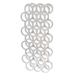 Porte-bouteilles en métal aluminium pour 5 bouteilles à prix abordable, étagère à vin en métal pour salle à manger, porte-bouteilles de table - Product Image 2