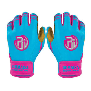 Professional <b>Games</b> Baseball Batting Gloves Guantes De Bateo OEM Service Leather Softball Batting Gloves Long Cuff High Quality - Product Image 6