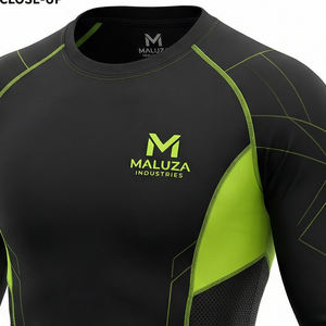 Traje Deportivo de Compresión Unisex Premium para Gimnasio y Running, Secado Rápido, Ligero, Transpirable y Elástico, Serie Europa Maluza - Product Image 5