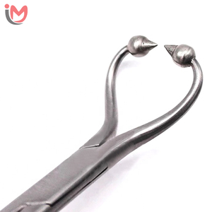 Pinzas de sujeción ósea manuales personalizadas de alta calidad con bloqueo rápido, 13 cm, de acero inoxidable, instrumentos quirúrgicos, servicios OEM - Product Image 5