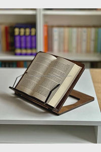 Vintage Metal <b>Cookbook</b> <b>Holder</b> For Antique Kitchen Interiors And Smooth Functional Reliable Efficient Daily Recipe Handling - Product Image 2