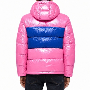 Factory Direct Custom Made High Quality Worsted Adjustable Stand Winter Trending <b>Men</b> Camouflage Bubble Puffer <b>Jacket</b> Oversized - Product Image 2