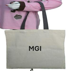 Bolsa de Compras Personalizada con Logotipo, Bolsa de Viaje Promocional, Bolsa de Lona de Algodón de Diseño, 100% Lavable, Duradera, Linda, Tamaño Personalizado - Product Image 6