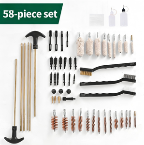 Kit de Limpieza Universal de 58 Piezas, Juego Completo de Herramientas de Mantenimiento, Varilla de Latón, Cepillo Multicalibre, Mopa de Algodón, Estuche de Almacenamiento, Equipo de Caza - Product Image 5