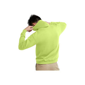 Sudadera con Capucha Lisa Color Borgoña para Hombre, Sudadera Informal de Forro Polar, Prenda Personalizada OEM - Product Image 2