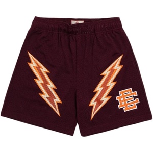 Shorts de sport pour hommes personnalisés avec logo, service OEM, écologiques, vente en gros 2022, doublure double couche, poches, tissu Oxford, été, vierge - Product Image 5