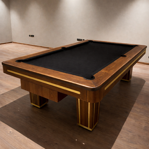 Mesa de Billar Inglesa de Lujo para Interiores, Fieltro de Alta Velocidad, Tamaño Personalizable, Construcción Duradera, para Entrenamiento, Hogar, Hotel, Club - Product Image 1