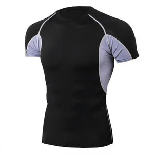 Haut de sport respirant à manches longues pour homme en Spandex/Polyester, contrôle de l'humidité, durable, pour la course et la gym - Product Image 6