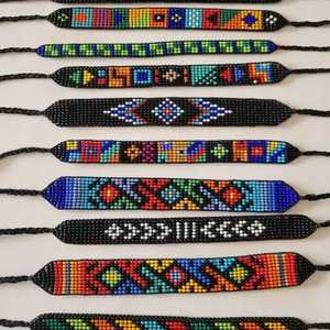 สร้อยข้อมือลูกปัดทำมือ ลายหินหลากสี สำหรับทำสร้อยข้อมือ NOUSHAD HANDICRAFTS รุ่น NH-708 รับรองโดย IGI Uttar - Product Image 4