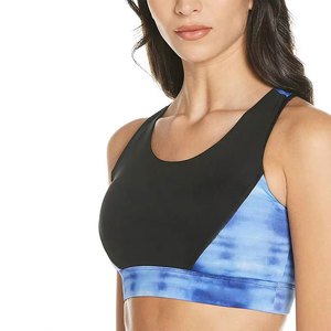 Soutien-gorge de sport sans couture pour femme, grande taille, imprimé animal léopard, maintien élevé, respirant, pour la gym, le fitness, l'entraînement, vêtements de sport - Product Image 5