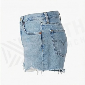 Jean court sexy en denim pour femme – Design tendance, couleur personnalisable, qualité supérieure, style streetwear décontracté pour l'été - Product Image 3