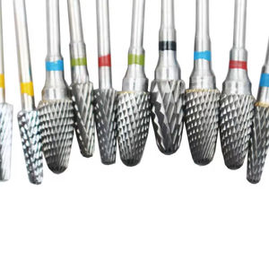 Foret chirurgical plat Astrin à pointe unique, approuvé CE et ISO, en acier inoxydable, coupe-dentaire manuel durable - Product Image 3