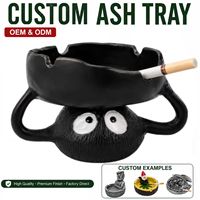Cendrier squelette gothique créatif en résine OEM personnalisé avec base texturée vieillie pour bar, décoration intérieure, cadeau artistique personnalisé