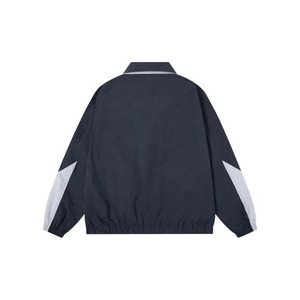 Veste coupe-vent épaisse unisexe, vêtements de sport personnalisés, imperméable, respirant, écologique, vêtements d'hiver actifs, nylon, couleur contrastée - Product Image 4