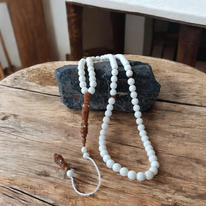 Tasbih Misbaha de Hueso Natural, Rosario de Oración Hecho a Mano al por Mayor - Product Image 2