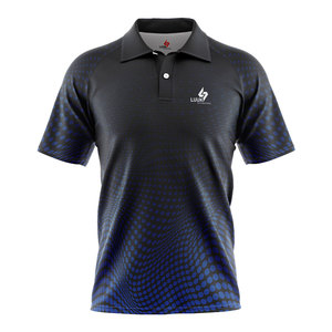 Camiseta Polo Sublimada Personalizada Unisex, Ropa Deportiva Ligera y Transpirable, Uniforme de Trabajo y Golf - Product Image 1
