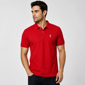 Camisa polo de hombre a la moda con diseño moderno, tela suave, fácil de usar, perfecta para ropa urbana y atuendos diarios, elegante y moderna. - Product Image 1