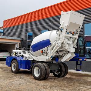 "340HP Blanc Bétonnière Camion 9830x2500x3950mm 80 km/h Vitesse Moteur Core Composant" - Product Image 5